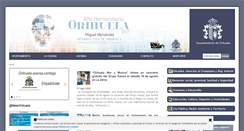 Desktop Screenshot of orihuela.es