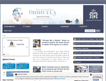 Tablet Screenshot of orihuela.es